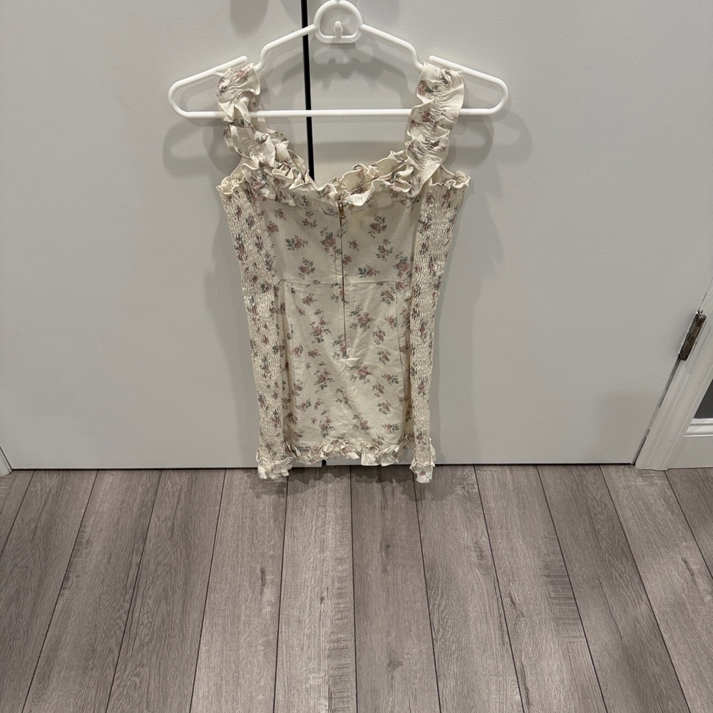 Floral Ruffle Dress - Picture 2 of 5